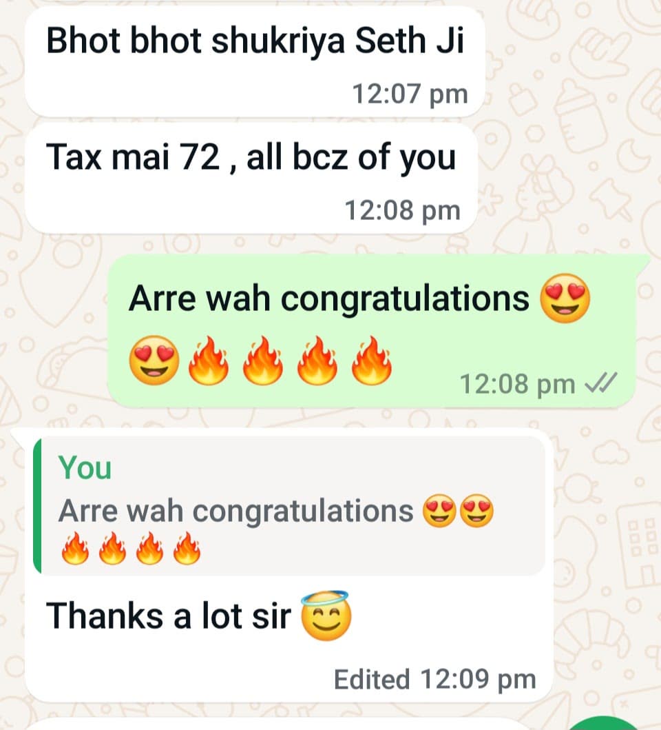 Student message