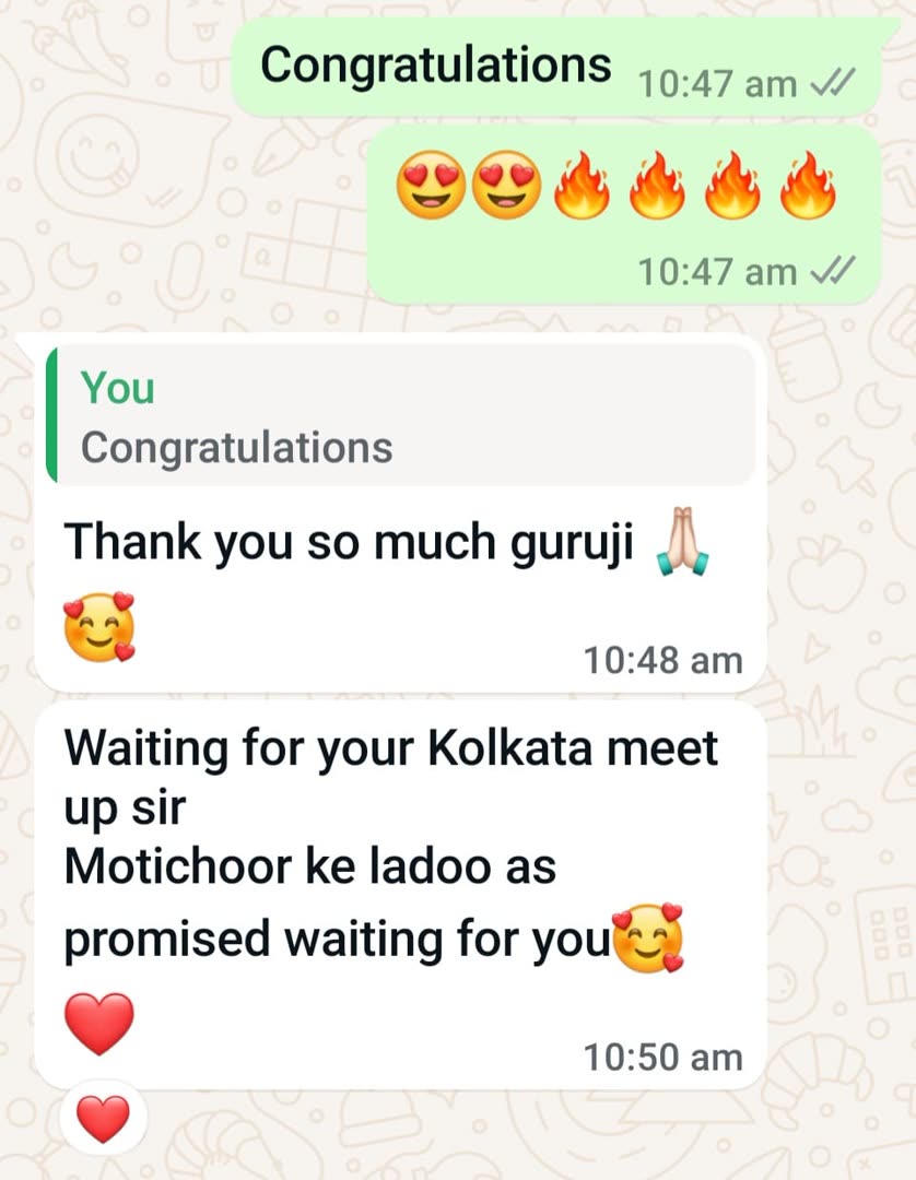 Student message